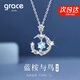 Grace Girl藍(lán)桉與釋懷鳥項(xiàng)鏈女輕奢鎖骨鏈2025新款七夕情人節(jié)生日禮物送女友 藍(lán)桉與釋懷鳥項(xiàng)鏈-本地倉