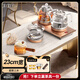 茶皇子（CHAHUANGZI）自動(dòng)上水電熱水壺嵌入式燒水煮茶臺(tái)燒水壺一體機(jī)煮茶器底部上水茶具整套電熱水壺 1L 三合一（尺寸37*23cm）