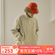 NORYBRAND 25SS山系戶外撞色雙面穿立領(lǐng)運動夾克 通勤外套風衣 杏撞綠 M