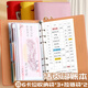 左蒂 A6兒童記賬本活頁小號家庭流水賬冊現(xiàn)金理財存錢冊隨身零花錢個人生活日常開支記賬簿