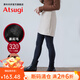 厚木ATSUGI秋冬里起毛320D加絨加厚保暖打底褲舒適保暖連褲襪女TL1831 480黑色 1條 L LL臀圍90-103 身高155-170