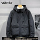 Walker Shop羽絨服男加厚冬季新款【精選優(yōu)質(zhì)白鴨絨】輕奢男裝保暖寬松外套男 黑色 XL /175【適合140-155斤】