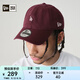 NEW ERA【七夕禮物】紐亦華MLB棒球帽子小logo男女情侶軟頂彎檐鴨舌帽920 13793034-酒紅色 洛杉磯道奇隊(duì) OSFM