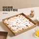 魔幻廚房方形烤盤(pán)28cm烘焙瑞士卷雪花酥提拉米蘇模具雪花蘇烤箱專(zhuān)用蛋糕卷