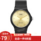卡西歐（CASIO） 卡西歐（Casio)手表 MQ-24系列 時尚小盤魅力中性學(xué)生男表 金盤黑帶 MQ-24-9E