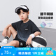 左西男童夏裝套裝兒童速干運(yùn)動(dòng)衣服2025新款男孩短袖兩件套 深灰色140