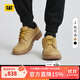 CAT卡特24秋季男女同款戶(hù)外牛皮低幫休閑鞋情侶同款黃靴商場(chǎng)同款