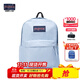 JANSPORT杰斯伯雙肩包女學(xué)生旅行包26L旅行輕便透氣書(shū)包男背包 4QUT7G7 霧霾藍-側邊袋