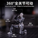 巨晶人偶手辦3d打印第3代Dummy幸運(yùn)13多個(gè)全關(guān)節(jié)可動(dòng)人偶手辦拼裝玩具 透明-1套 人偶玩具