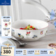 德國唯寶（Villeroy&Boch）小花園系列 進口精細(xì)餐具瓷器 歐式餐盤 家用餐盤碗精細(xì)瓷器 面碗 500ml