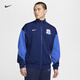耐克（NIKE）官方2025賽季上海申花男子速干加絨足球夾克秋外套HM5729 492空間藍/校園寶藍/白 2XL