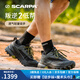 SCARPA【2025秋季新品叛逆2】戶外鞋輕量透氣低幫GTX防水防滑徒步鞋男女 黑拼橄欖 39