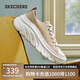 斯凱奇（Skechers）女鞋經(jīng)典百搭帆布鞋厚底增高休閑鞋軟底舒適透氣板鞋戶外鞋177435