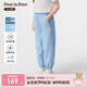 PawinPaw【防曬】卡通小熊童裝2025年夏新款女童女寶牛仔褲防蚊褲 Indigo牛仔藍(lán)色/55 110