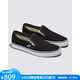 范斯（VANS）運動(dòng)板鞋男鞋女鞋帆布鞋休閑時(shí)尚經(jīng)典春夏透氣SlipOn一腳蹬情侶鞋 BLACK黑色 日常百搭 42 碼=M9/W10.5