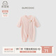 乖奇熊【輕爽棉】寶寶夏季裝連體衣薄款長(zhǎng)袖空調(diào)服嬰兒彈力哈衣爬服春秋