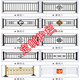 世騰市政交通道路文化護欄景觀(guān)中央異型鋅鋼護欄人車(chē)分流鑄鐵隔離護欄 定制不同款式