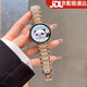 優(yōu)倫詩(shī)適用華為手表GT5/5pro/watch5表帶41mm女款watch gt4施華洛蝴蝶滿(mǎn)鉆金屬gt3/2腕帶四葉草18mm表帶 【施華洛】三珠-玫瑰金 GT5/pro/4/watch5【41/4