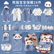 INSAHO嬰兒衣服純棉新生兒見面禮禮盒春秋冬季寶寶套裝出生滿月百天用品