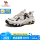 駱駝（CAMEL）【山城】戶外登山透氣舒適休閑運動徒步鞋男 G15S342004 黑白 40