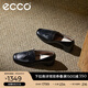 愛(ài)步（ECCO）七夕禮物 單鞋女 時(shí)尚潮流百搭職場(chǎng)通勤粗跟方頭皮鞋 型塑290943 黑色29094301001 37
