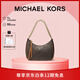 MICHAEL KORS七夕禮物輕奢MK女包JET SET CHARM腋下包 小號 深棕色/橡果棕色