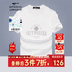 七匹狼T恤男短袖夏季抗菌面料圓領(lǐng)套頭休閑體恤衫時(shí)尚百搭印花男裝衣服