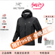 始祖鳥（ARC'TERYX）BETA SL GORE-TEX 硬殼連帽印花防水防風(fēng)透氣沖鋒衣 男款七夕禮物 黑色 M