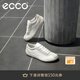愛步（ECCO）德訓(xùn)鞋男 休閑板鞋男鞋牛皮拼接運(yùn)動(dòng)鞋 柔酷零點(diǎn)537754 白色/灰白色53775452292 40