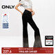ONLY秋季時(shí)尚萊卡修身漸變喇叭褲高腰牛仔褲女|124432059 J19 黑牛仔 S (160) 64A