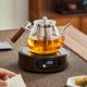 泥也煮茶壺玻璃煮茶器電陶爐2025新款茶具套裝大容量輕音燒水壺高硼硅