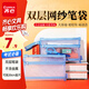 齊心(Comix)學(xué)生雙層網(wǎng)紗筆袋 考試專用透明袋文具盒收納袋 耐磨耐折 考公考研考試中考文具 XS-89藍(lán)