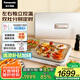 松下（Panasonic）【國家補貼】金色多用途鍋 聚嗨盤 電烤盤烤肉鍋多功能鍋料理燒烤火鍋一體鍋左右獨立控溫 NF-M1-N