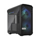 分形工藝（Fractal Design）Torrent Compact 機箱中塔雙18cm風(fēng)冷散熱EATX主板360水冷 Torrent Compact 黑色玻璃RGB版(淺色)