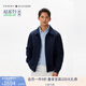 Tommy Hilfiger【輕通勤】25新款春夏男商務休閑拉鏈翻領行政夾克外套04336