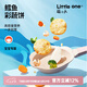 萌小丸 鱈魚彩蔬餅新鮮冷凍鱈魚鮮蝦餅嬰兒寶寶生鮮輔佐食材小包裝240g 鱈魚彩蔬餅240g/袋
