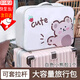 隨燦卡通可愛(ài)旅行包可套拉桿箱手提短途旅游行李箱附加包大容量收納袋 白色小熊包 1個(gè)