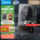 美的（Midea）電磁爐家用電磁灶預(yù)約定時(shí)恒溫勻火面板電子灶煮小米粥灰色 2200W【帶配套湯鍋+炒鍋】CL22X3-103