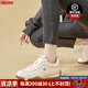 NINE WEST厚底小白鞋女2025春季新款百搭運(yùn)動(dòng)休閑鞋德訓(xùn)鞋 米白 35