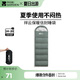 牧高笛（MOBIGARDEN）睡袋 戶外露營可拼接單人保暖睡袋祥云1.0 EX19562001 巖石灰/左