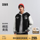 森馬（Semir）商場同款夾克男繡花棒球服情侶25春秋外套101125108121