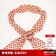 歌莉婭【贈(zèng)品】波點(diǎn)絲巾加花朵設(shè)計(jì)師潮牌1CSL9A840-款式隨機(jī) 32D白底圓點(diǎn)-款式隨機(jī) 均碼