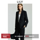 LILY2025秋新款修身收腰氣質(zhì)商務(wù)通勤高級感黑色西裝外套女西服 510黑 M