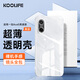 KOOLIFE適用 一加Ace5競速版手機殼保護套 1+OnePlusAce5競速版透明軟殼鏡頭全包簡約親膚淡化指紋外背殼