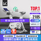 Keep動(dòng)感單車(chē)專(zhuān)業(yè)版C1+自發(fā)電 家用健身車(chē)單車(chē)健身器材白色款