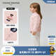 Teenie Weenie Kids【小吐司輕羽絨】小熊童裝24冬中性三防羽絨服 蜜桃醬小吐司（粉色） 90