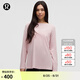 lululemon丨Relaxed-Fit 女士寬松剪裁船型領(lǐng)口長(cháng)袖 T 恤 LW3IOJS 朦朧粉 XS /4