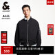 杰克·瓊斯（JACK&JONES）潮流百搭舒適休閑時(shí)尚簡(jiǎn)約廓形棒球服領(lǐng)夾克外套男裝225121058 E40黑色 常規 XS
