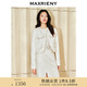 MAXRIENY精致復(fù)古流蘇小香風(fēng)外套薄截短上衣女高級感 米白 S 01/34