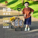 駱駝遛遛鵝露營(yíng)車(chē)家用戶(hù)外折疊手推拖車(chē)兒童可躺野餐野營(yíng)小推車(chē)